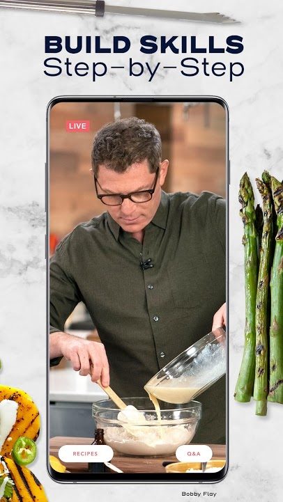 Food Network Kitchen.