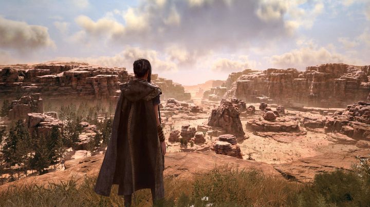 Mountains in Forspoken.