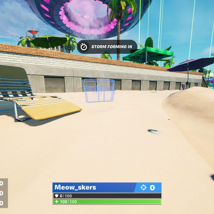 Boomboxes locations in Believer Beach.