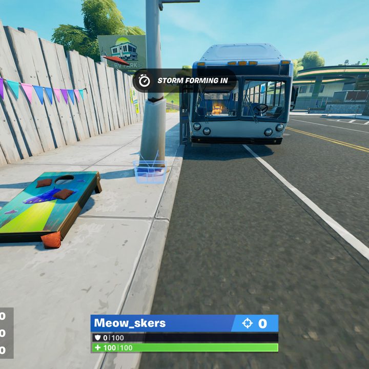 Boomboxes locations in Believer Beach.