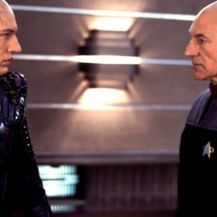 Jean Luc Picard in Star Trek: Nemesis.