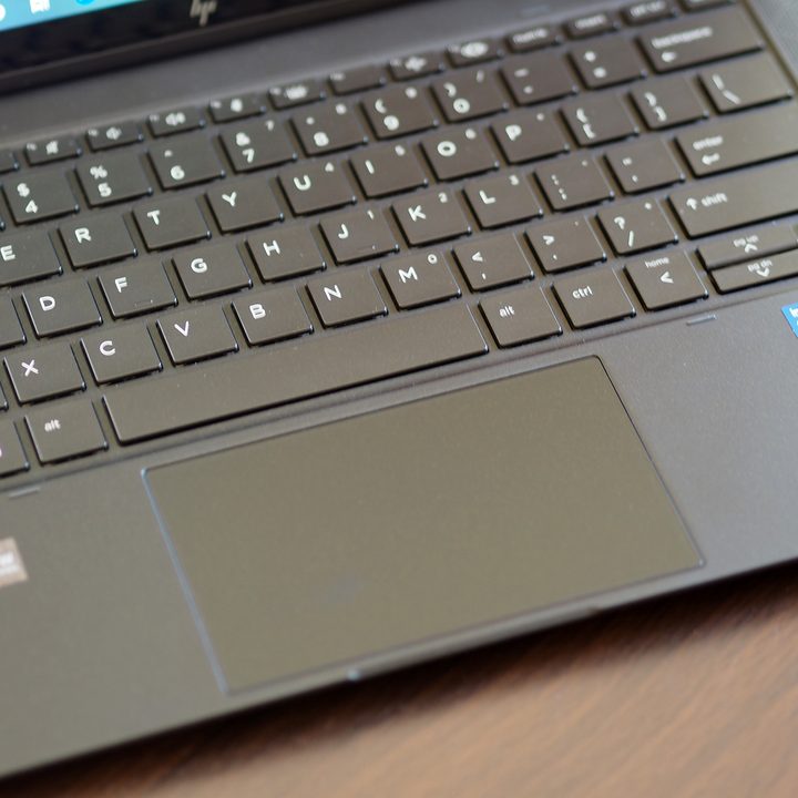 The HP Elite Dragonfly Max has an excellent keyboard.
