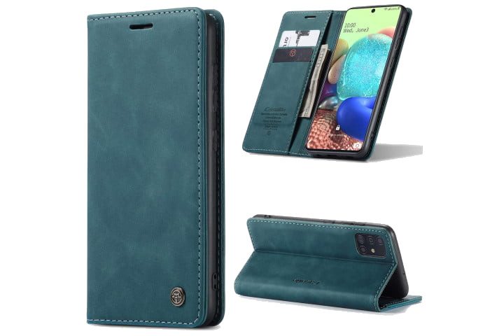 Kowauri Pu Leather Wallet Case for Galaxy A71 5G.