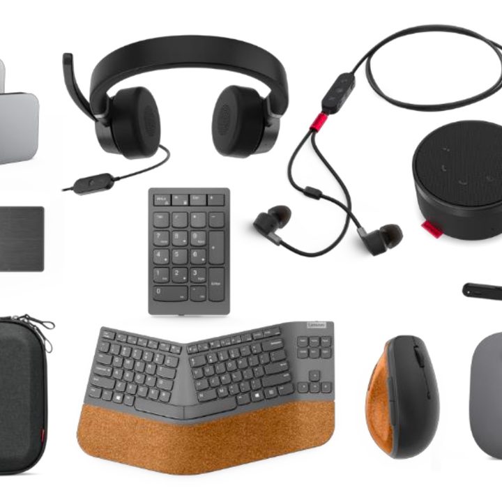 New Lenovo Go accessories cover input, audio, power, and even wireless laptop charging.