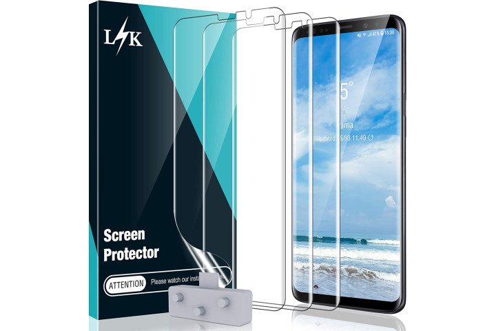 LK Film Screen Protector for Galaxy S9 Plus.