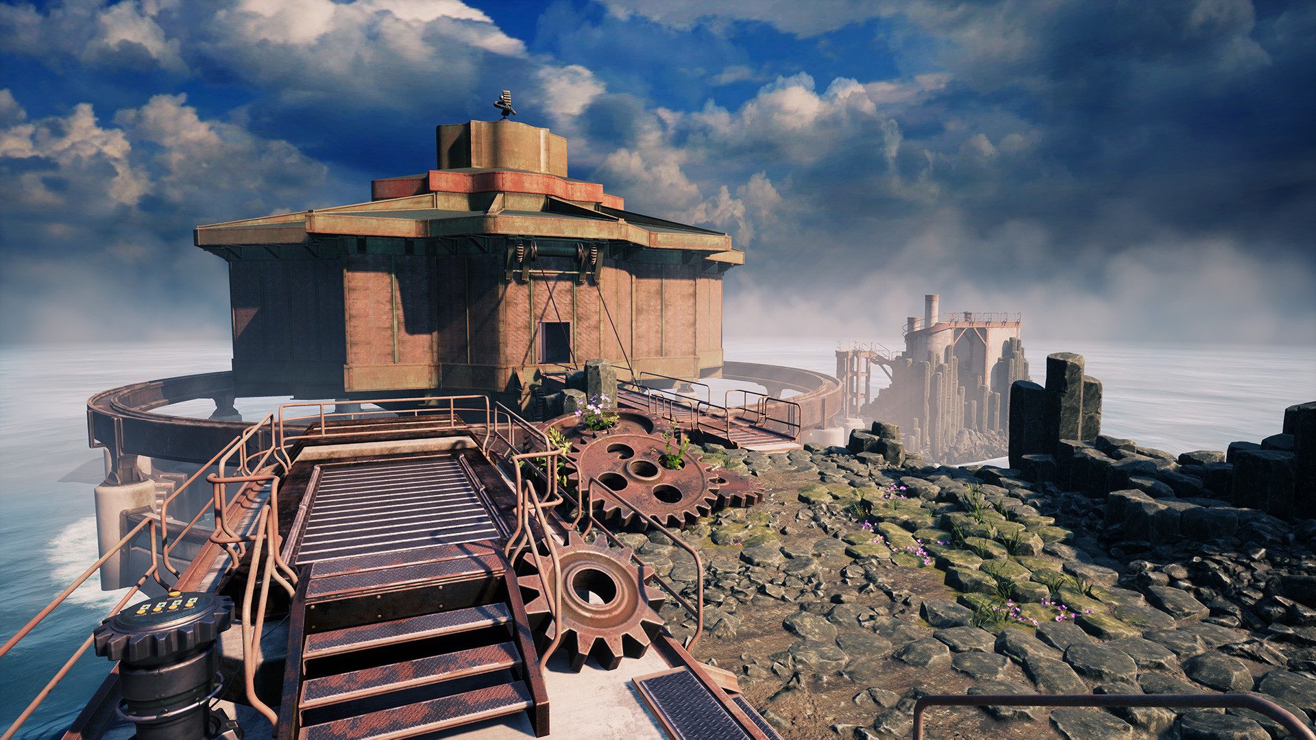 Gameplay from Myst remake.