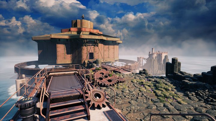 Gameplay from Myst remake.