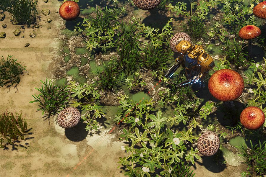 Godfall game with FidelityFX Super Sampling Enabled