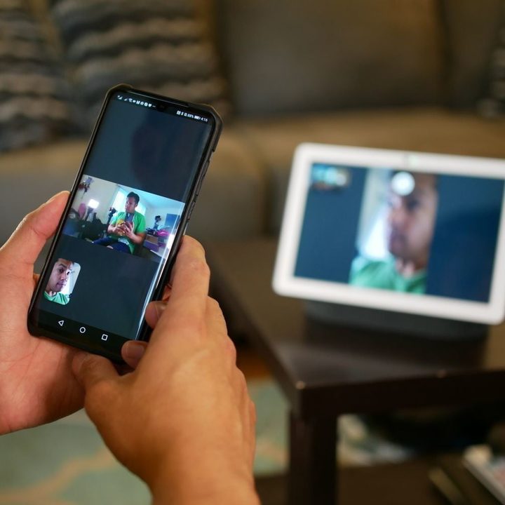 Streaming video to Google Nest Hub Max.