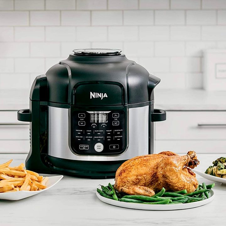 Countertop image of the Ninja Foodi 11-in-1 Multicooker.