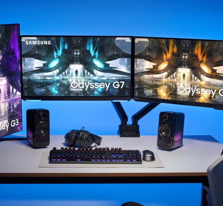 Samsung expands Odyssey gaming monitor lineup with new flat screen options.