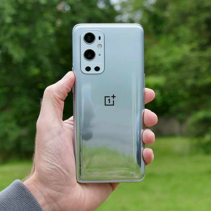 OnePlus 9 Pro shown from the back.