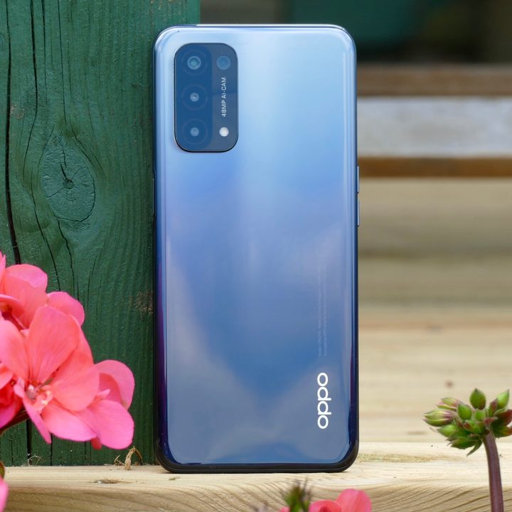 Oppo A54 5G rear panel