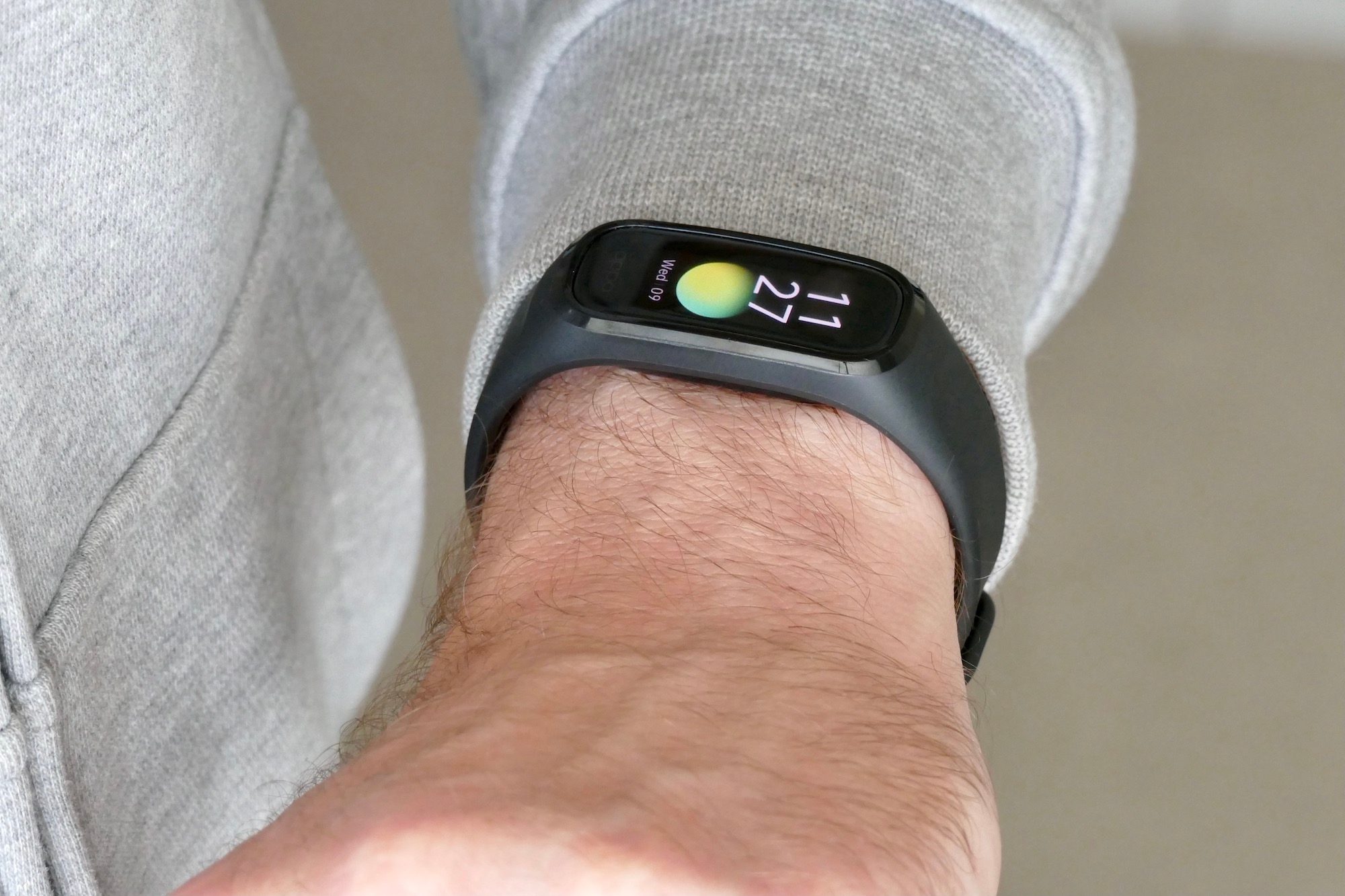 oppo band review wirst screen