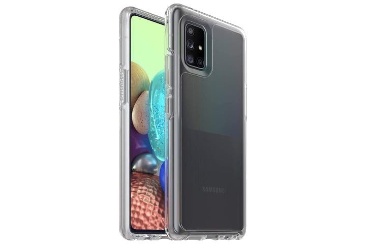 Otterbox Symmetry Series Clear case for the Galaxy A71 5G.