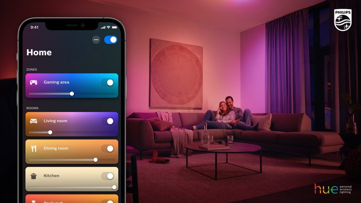 The Philips Hue app.