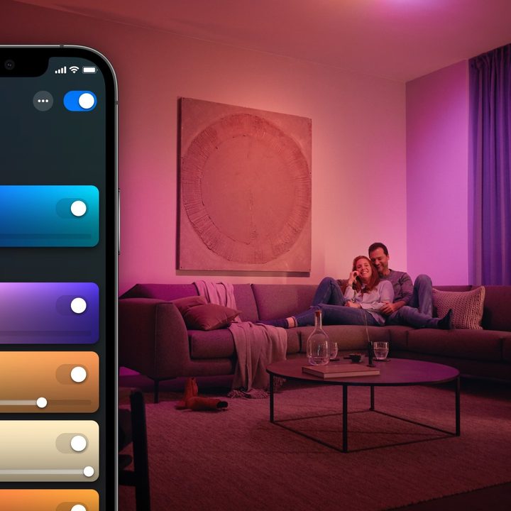 The Philips Hue app.