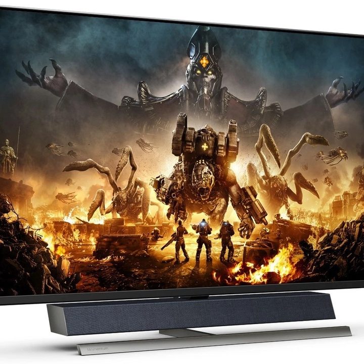 Philips launched a 55-inch Momentum display for your Xbox with an integrated soundbar.