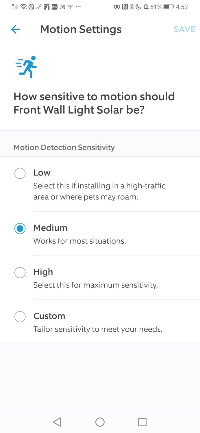 ring wall light solar review app 1 of 3