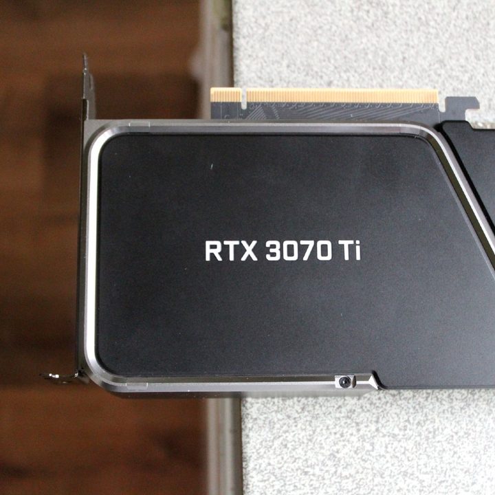 Nvidia's RTX 3070 Ti graphics card.