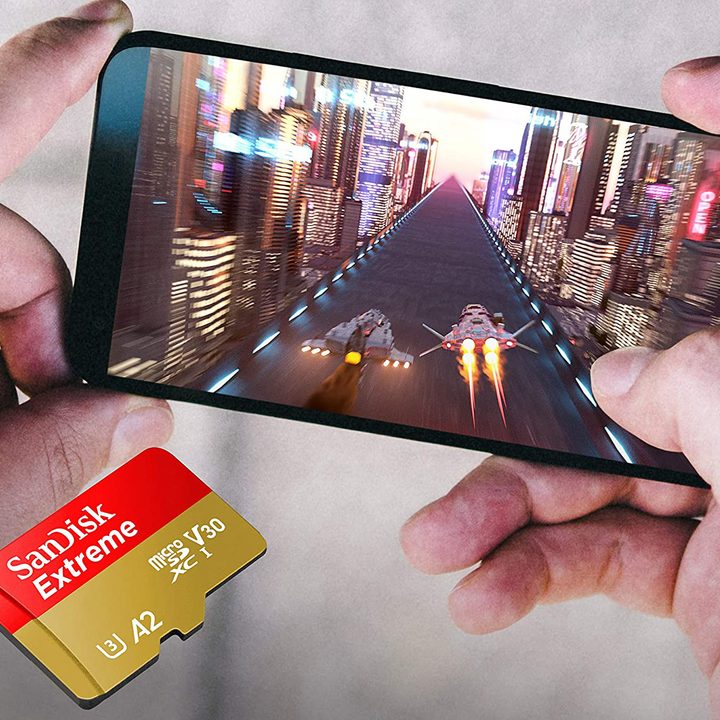 SanDisk 128GB Extreme MicroSD Card
