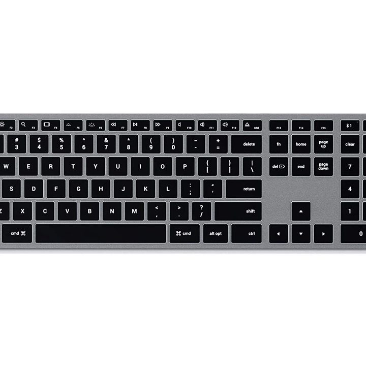 The Satechi Slim X3 keyboard for Mac on a white background.
