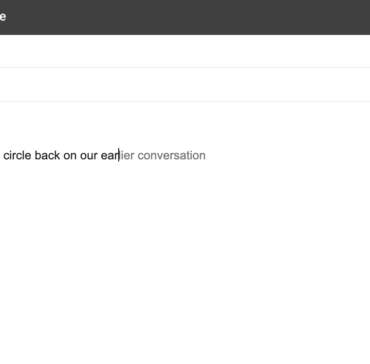 a screenshot showcasing Gmail's Smart Compose function