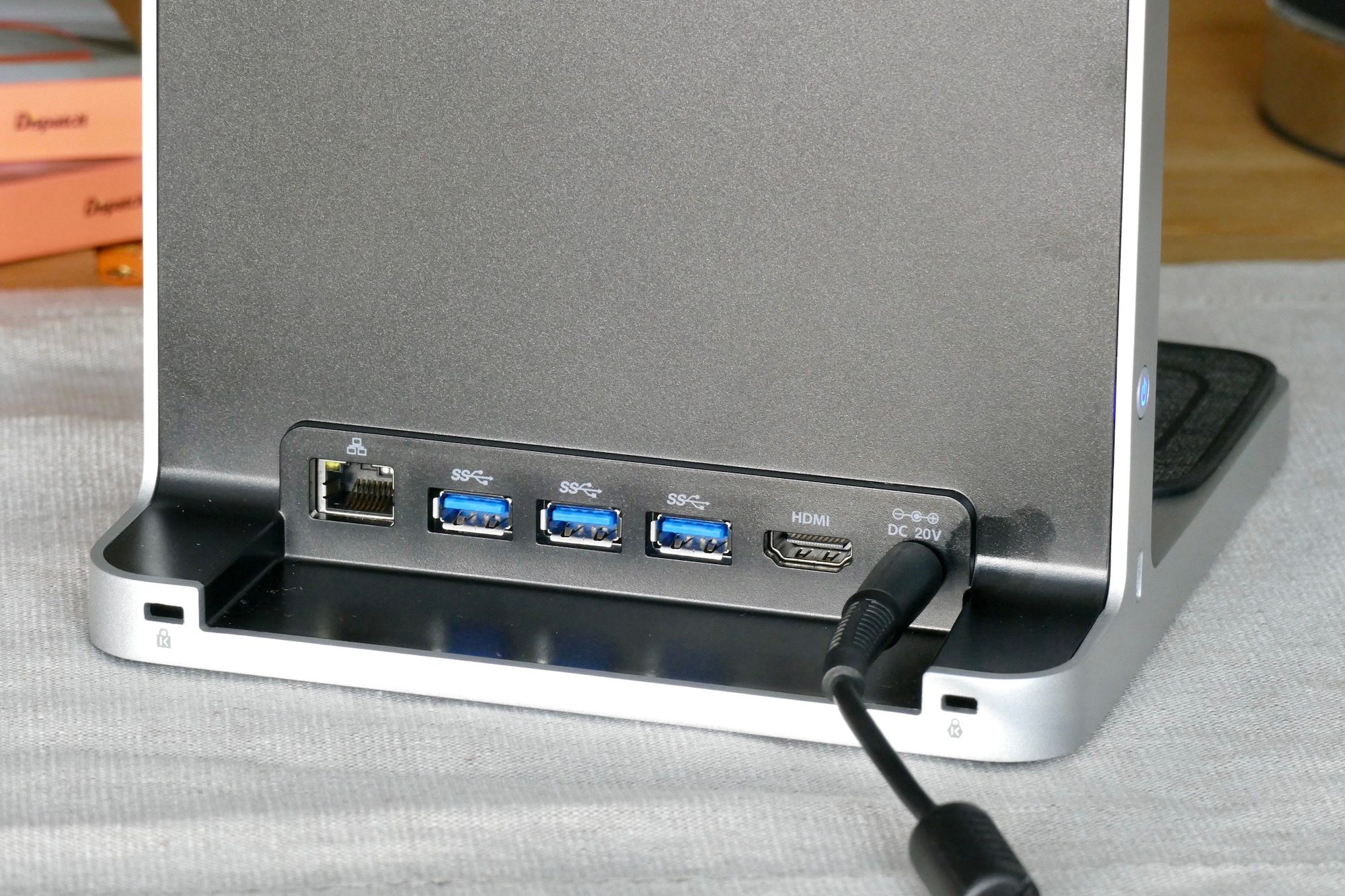 Ports on the Kensington StudioDock