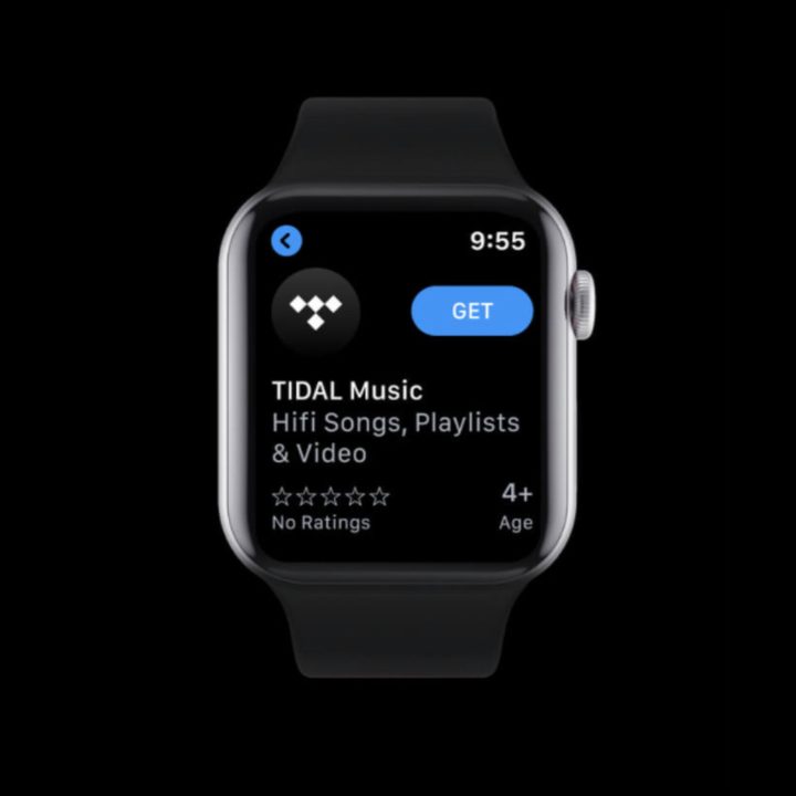 Tidal on Apple Watch