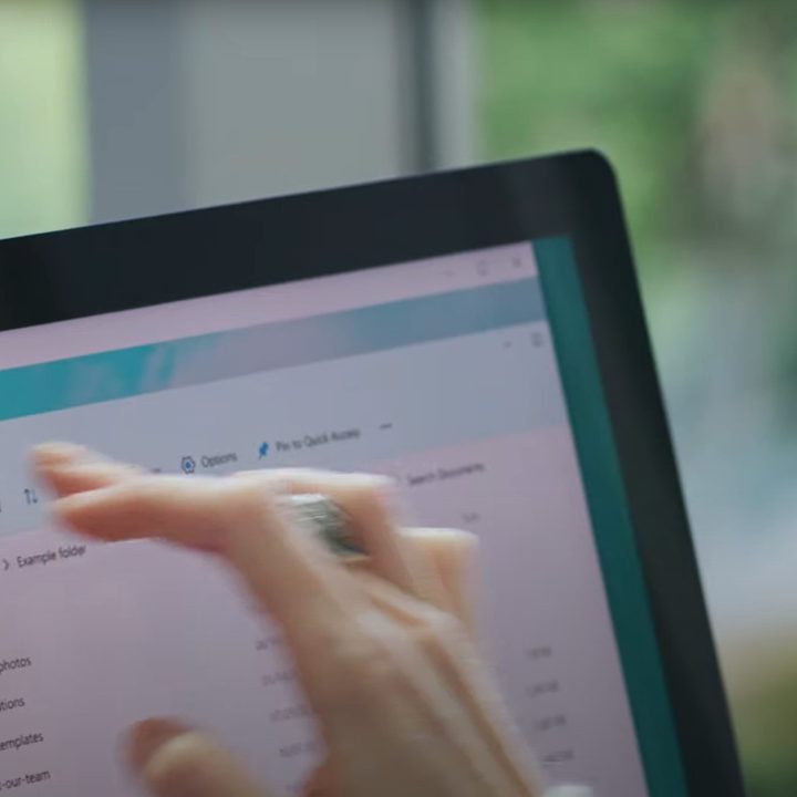 New File Explorer app teased in Windows 11.