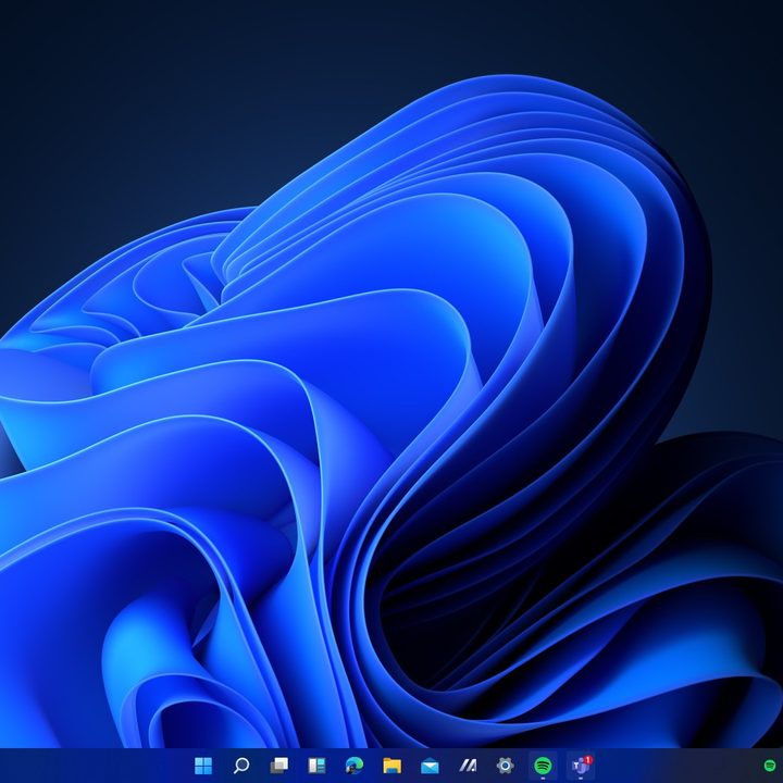 The Windows 11 Inking Settings Page Open at the side of the taskbar