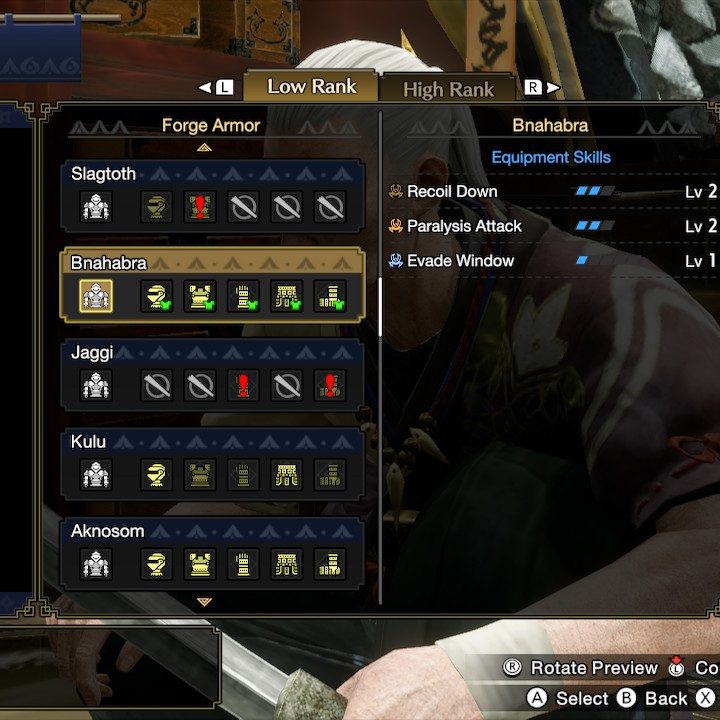 Bnahabra armor screen.