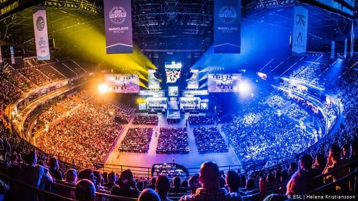 Esports Tournament filling up an entire stadium