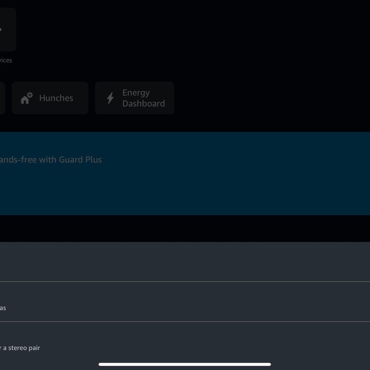Choosing to add a new device in Alexa app.