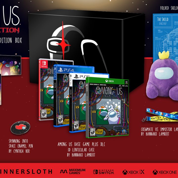 Everything included in the Among Us Imposter Edition.