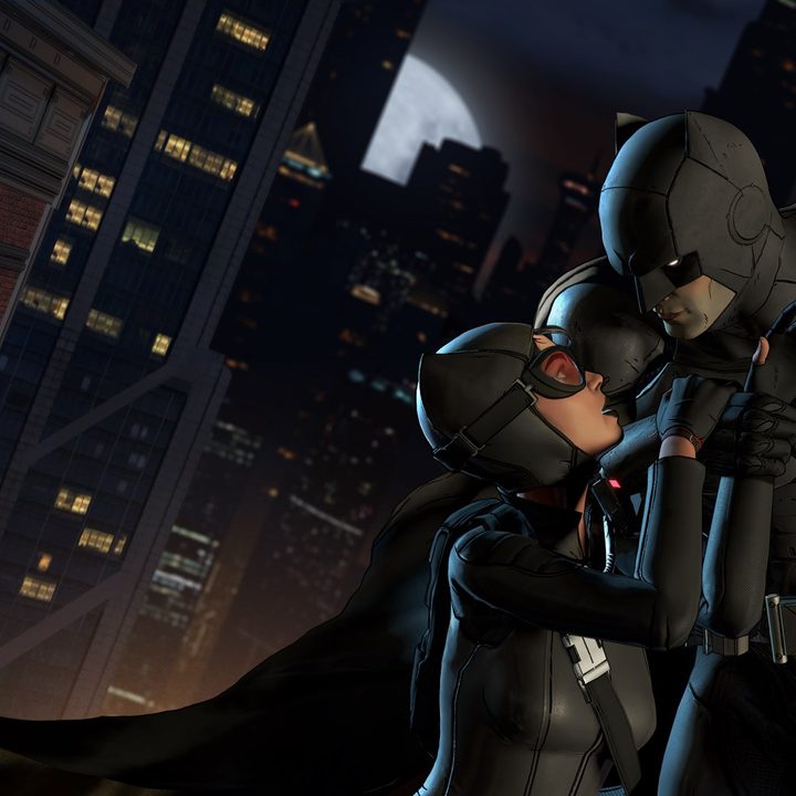 Batman and Catwoman in Batman: The Telltale Series.