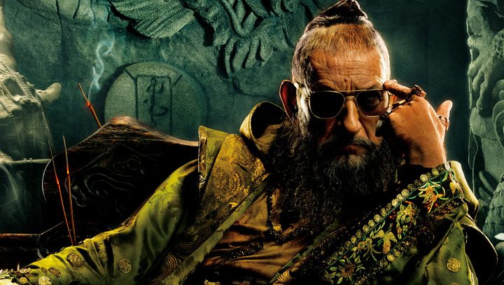 Ben Kingsley as The Mandarin.