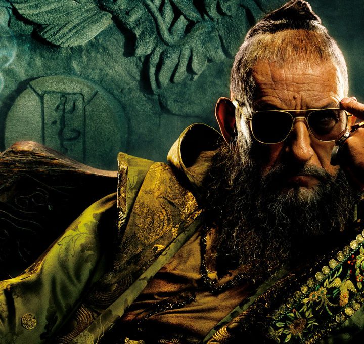 Ben Kingsley as The Mandarin in Iron Man 3.