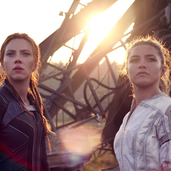 Scarlett Johannson and Florence Pugh in Black Widow.