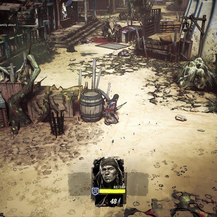 Sneaking through an enemy town in Weird West.