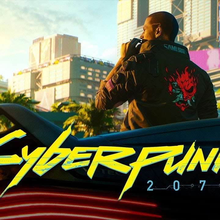 Promo art for Cyberpunk 2077 on PlayStation.