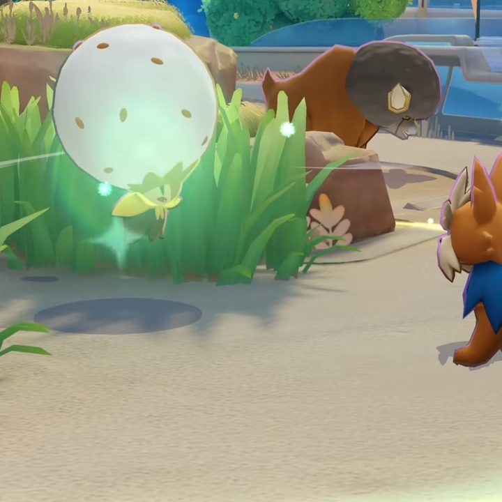 Eldegoss combat in Pokémon Unite.