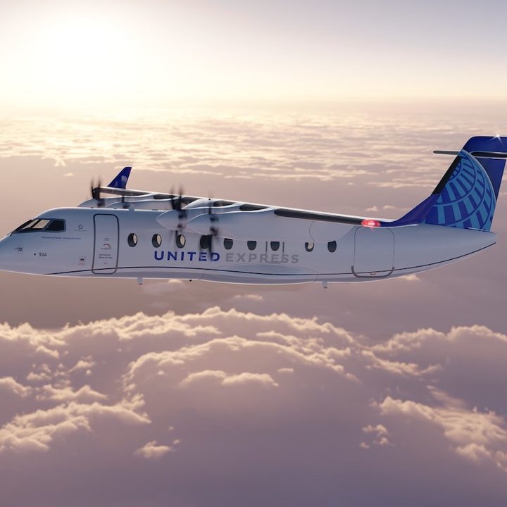 An illustration of Heart Aerospace's planned electric aircraft.