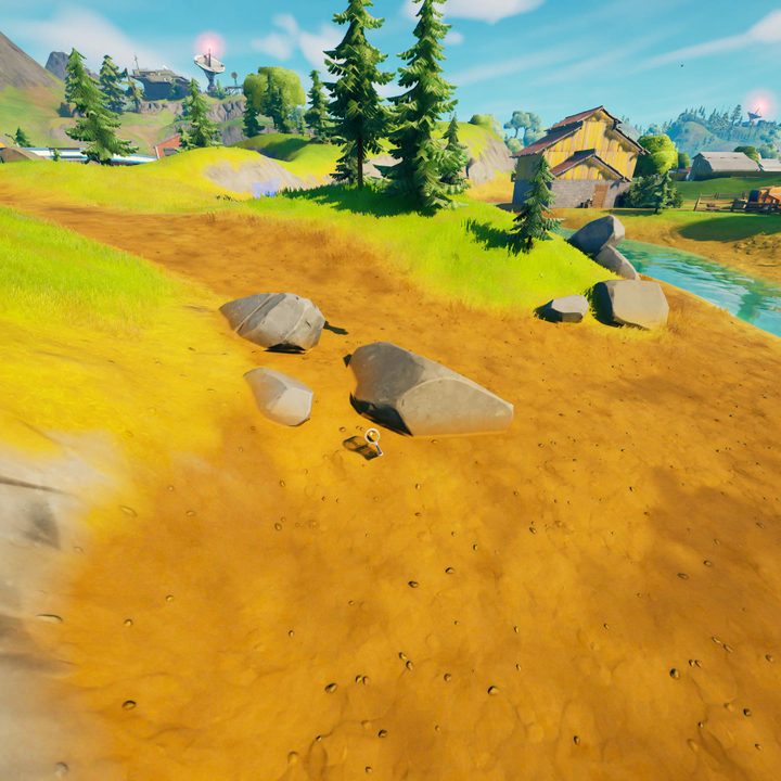 Fortnite search farm for clues.
