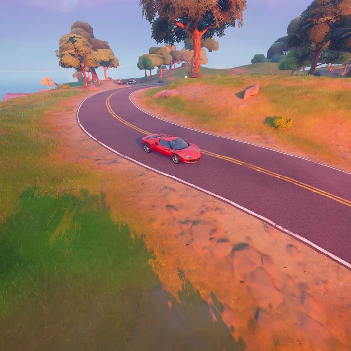 Whiplash vehicle in Fortnite.