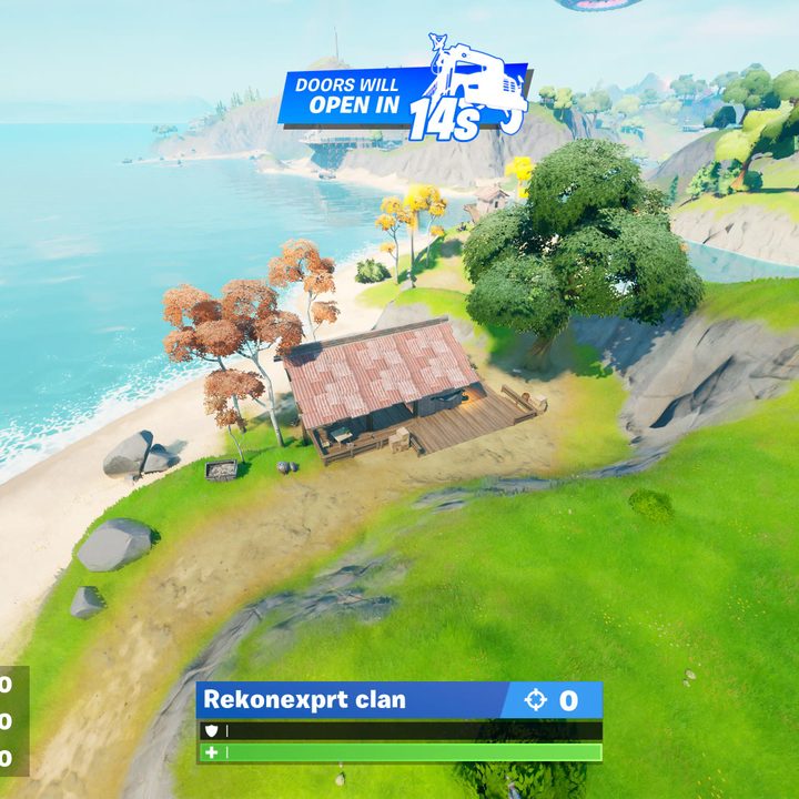 Unremarkable Shack in Fortnite.