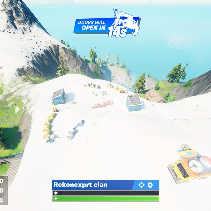 Base Camp Golf in Fortnite.