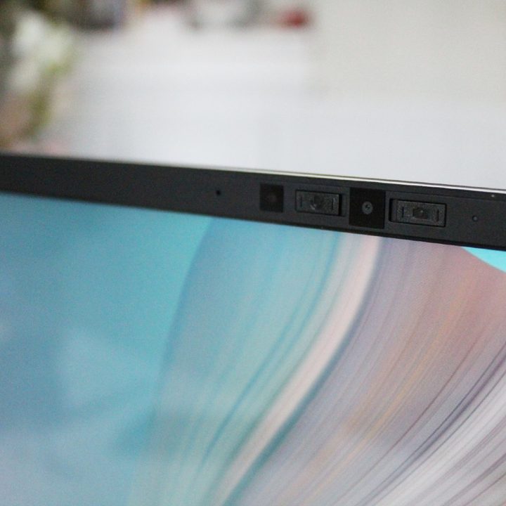 The 1080p webcam of the Framework Laptop, built into the top bezel of the screen.