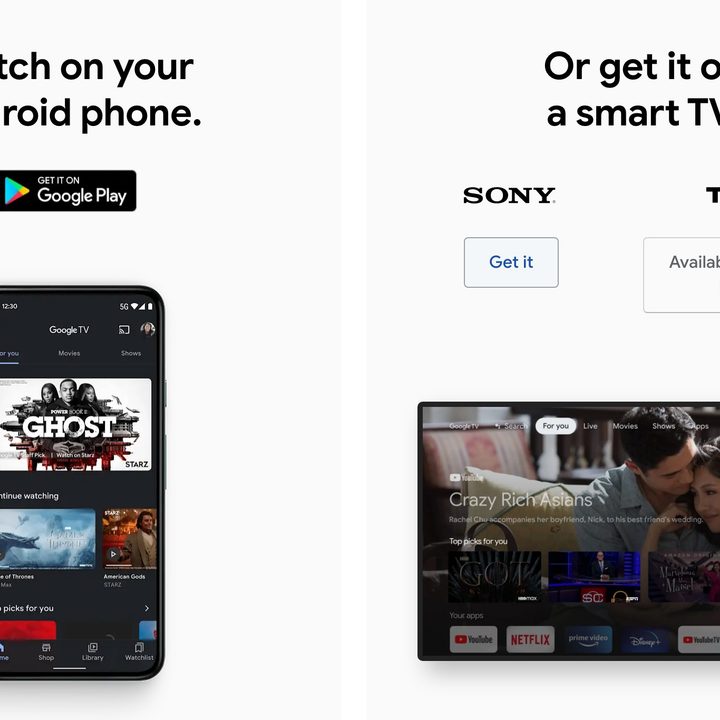 Current options to get Google TV with Android or smart TVs.