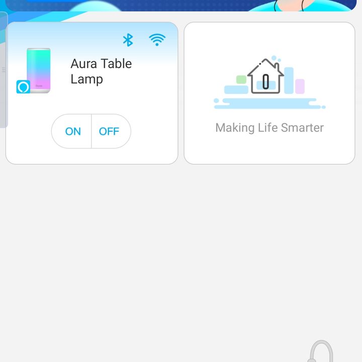 The main control panel lets you turn Govee devices on or off without having to get into the settings.